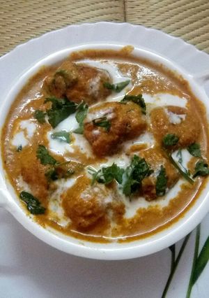 A picture of Malai Kofta.