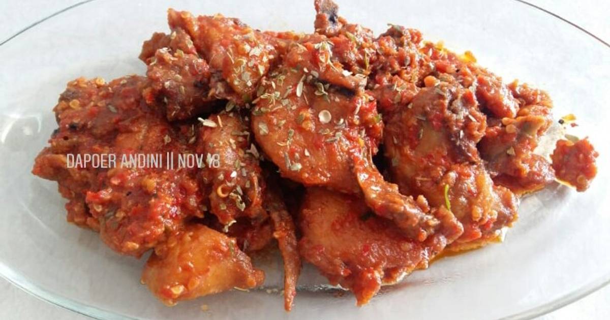 Resep Ayam Bumbu Rujak oleh Dapoer Andini - Cookpad