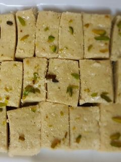 صورة لوصفة الرهش او حلاوة الطحينية