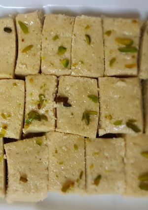 صورة لوصفة الرهش او حلاوة الطحينية