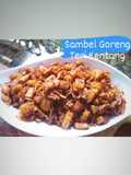 Sambal Goreng Teri Kentang