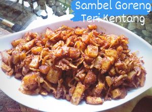 Foto resep Sambal Goreng Teri Kentang