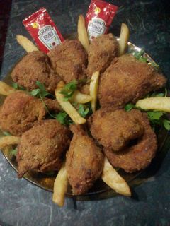 صورة لوصفة فراخ مقرمشة 😋