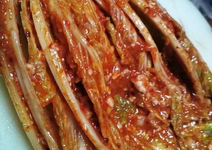 Resep Kimchi homemade bahan seadanya di rumah