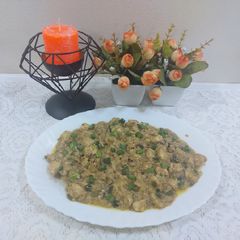 Garlic butter chicken A picture of Garlic butter chicken.