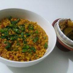 A picture of Mash ki bhoni daal.