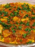 بايلا بفواكه البحر و السمك🐟🦑🐙🦐