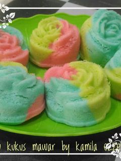Foto resep Bolu kukus mawar
