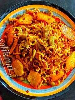 عکسی از دستور ماکارونی سبزیجات