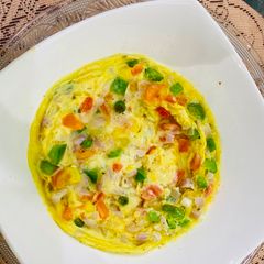 Baked eggs A picture of Baked eggs.