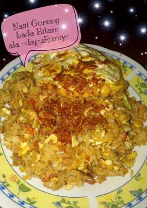 Foto resep Nasi Goreng Lada Hitam