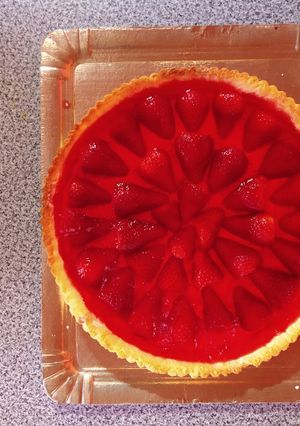 Una foto de Tarta de frutilla