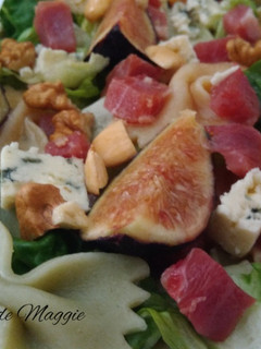Foto principal de Ensalada de pasta con higos y queso azul