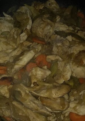 Una foto de Pechugas en escabeche
