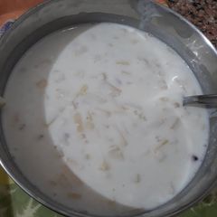 A picture of Apple Raita.