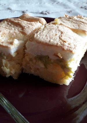 Rebarbarás túrós recept fotója