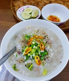 cháo thịt bò