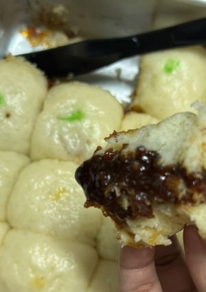 Foto resep Roti kukus (bakpao) gula merah no mixer no telur