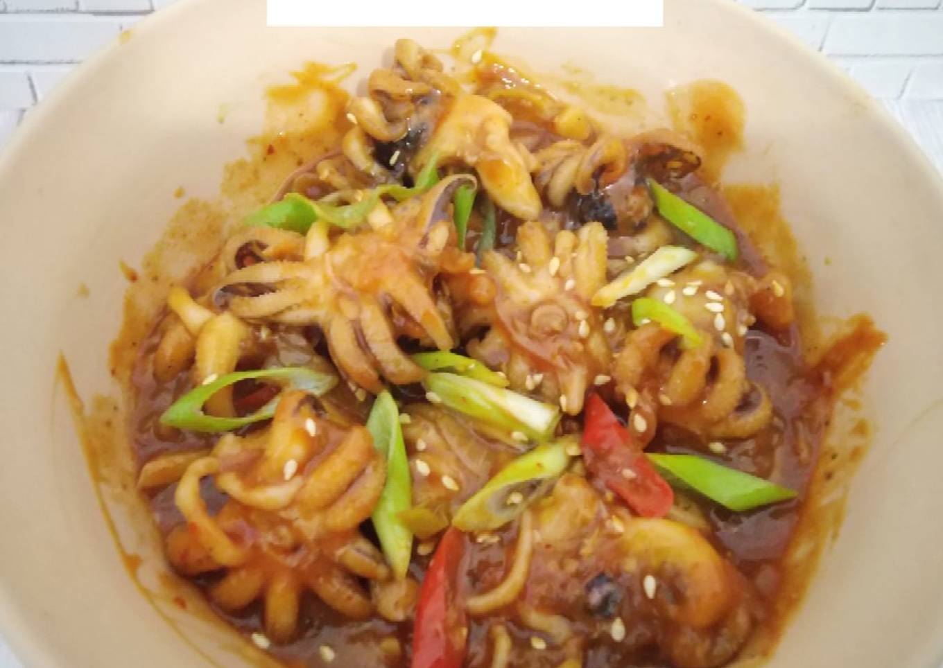 Nakji Bokkeum (Kuliner Korea)