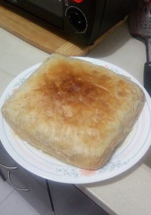 Una foto de Pastel de pollo con champiñones