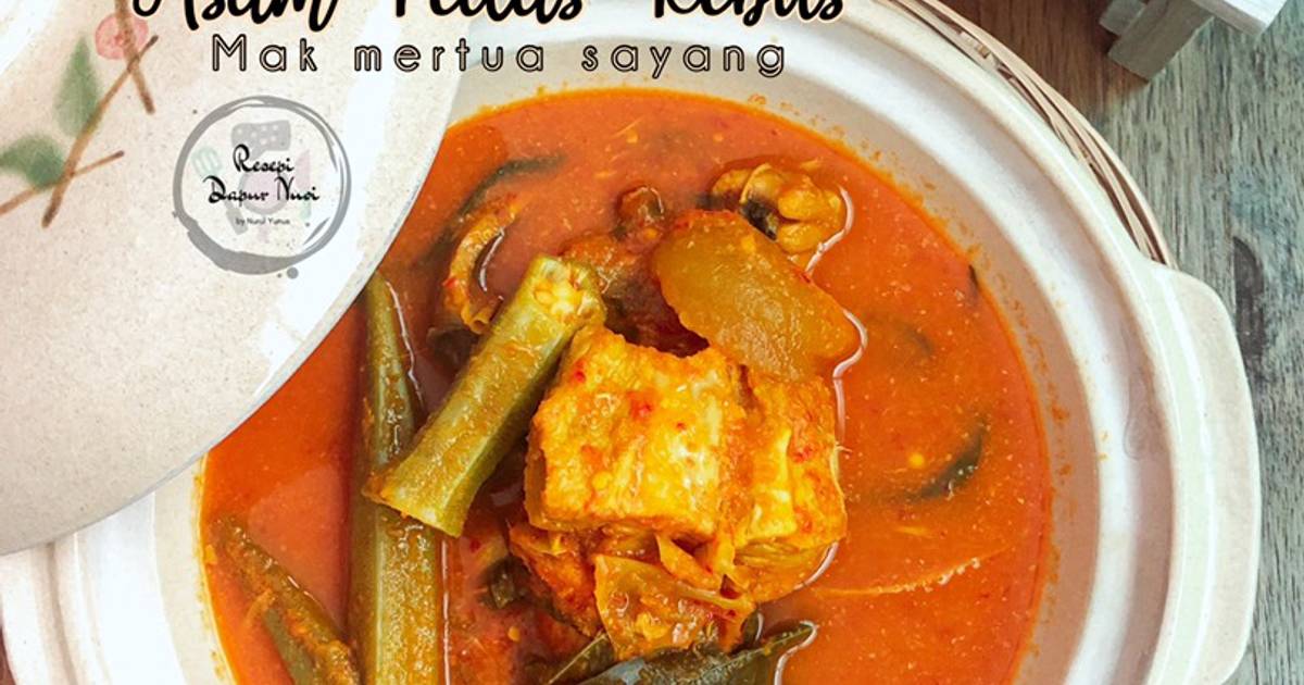 Resipi Asam Pedas Rebus Mak Mertua Sayang Oleh Ain Mohd Kitchen Cookpad