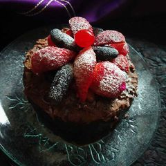 A picture of Fruity GingerBread Cake.