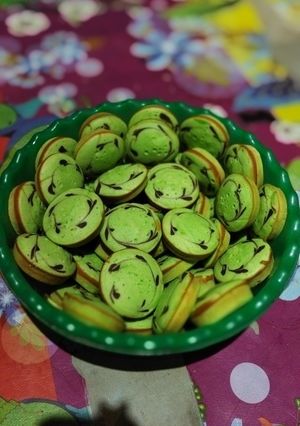 Foto resep Bolu pandan snackmaker