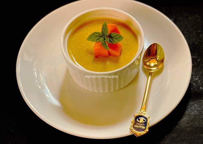 Recipe of Delicious Mango Lassi Panna Cotta