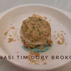 รูปของ Mpasi 8m Nasi tim dory brokoli