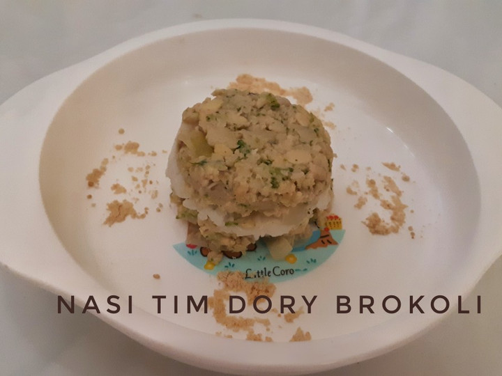 Cara Gampang Membuat Mpasi 8m Nasi tim dory brokoli yang Bikin Ngiler