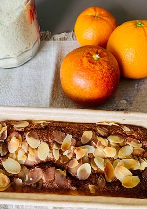 Une photo de Cake moelleux à l’orange Igbas