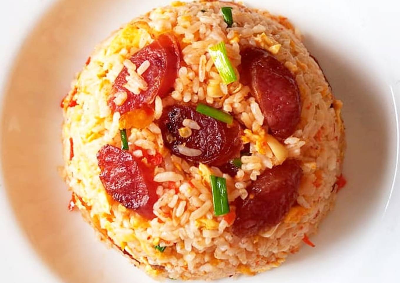 Nasi goreng Lapchiong