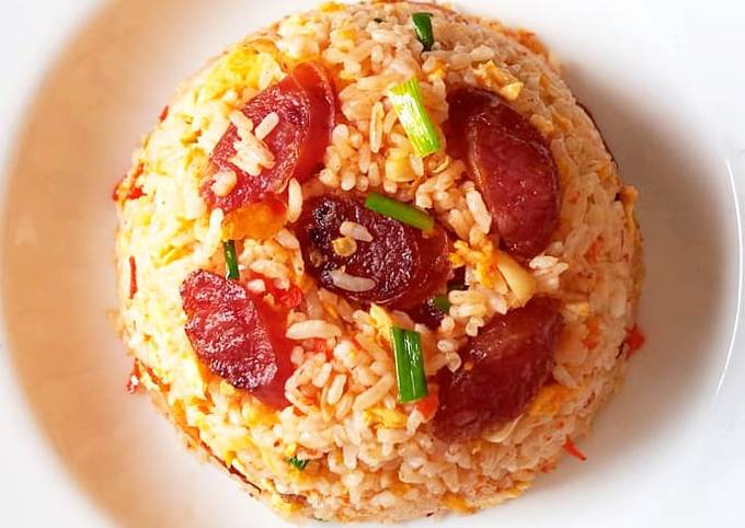 Resep Nasi goreng Lapchiong Anti Gagal