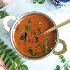 A picture of Tomato Saar (Sweet And Sour Tomato Curry).