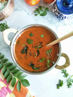 A picture of Tomato Saar (Sweet And Sour Tomato Curry).