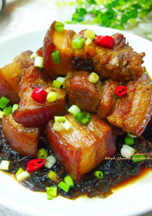 【御釀滷煮入味】家常梅干控肉 的食譜成品照片