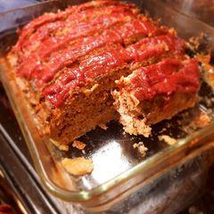A picture of Hidden Veggie Meatloaf.