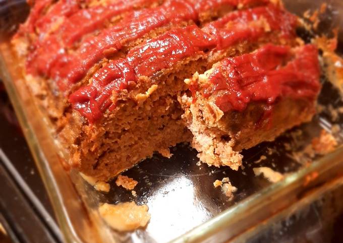 Recipe of Quick Hidden Veggie Meatloaf