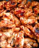 Thịt Gà Rang Cháy Cạnh