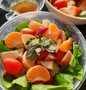 Yuk intip, Resep memasak Mix Salad with Italian dressing dijamin lezat