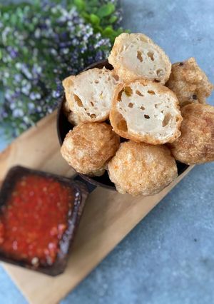 Foto resep Bakso goreng Udang enak kenyal untuk mealprep