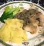 Easy Ways Make Recipes Ayam Fillet Saus Krim Jamur + Mashed Potato + Pokchoy the Can Spoil the Tongue Appealing.
