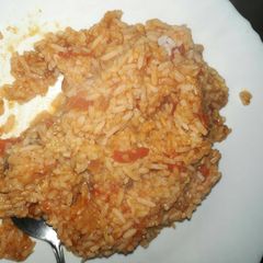A picture of Plain fried rice.