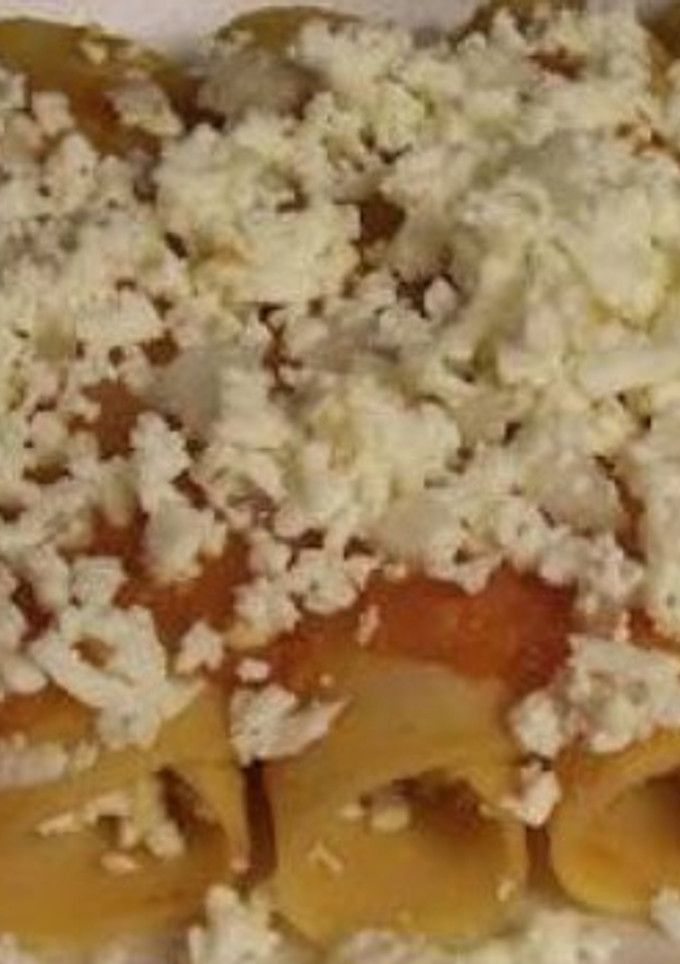 Una foto de Entomatadas caseras