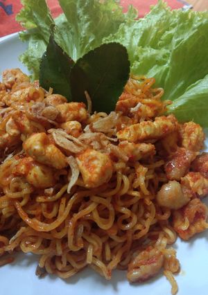 Foto resep Real Indomie ayam rica-rica