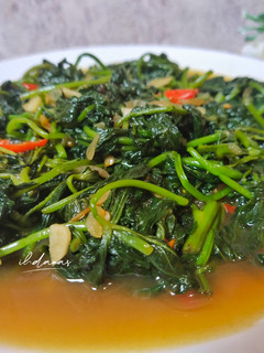 Foto resep Tumis Daun Ubi Jalar Saus Tiram