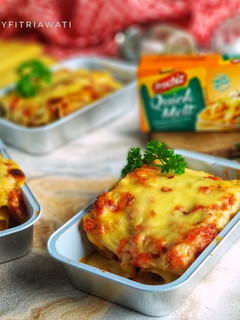 Foto resep Super Cheese Lasagna Roll