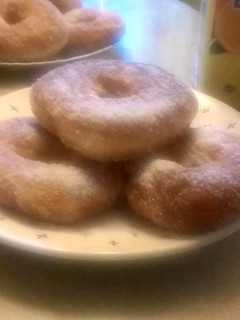 Una foto de Donut caseros