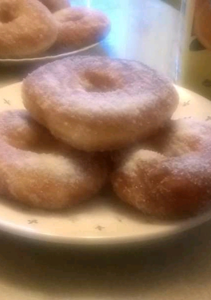 Una foto de Donut caseros