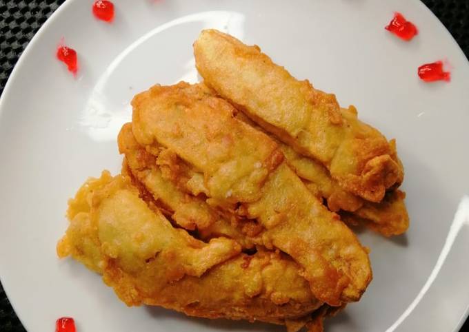 Pisang goreng crispy